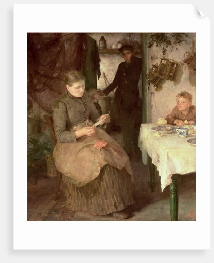 The Message, 1890 by Henry Scott Tuke