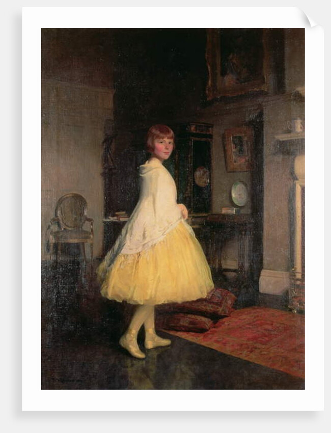 Lesley in the Studio, 1923 by Thomas Martine Ronaldson
