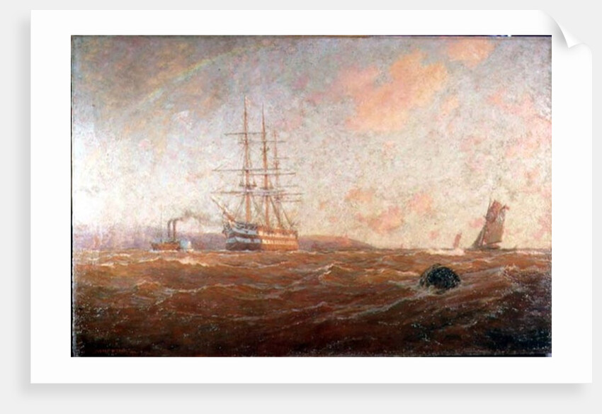 The Home Port, Falmouth, 1912 by William Ayerst Ingram