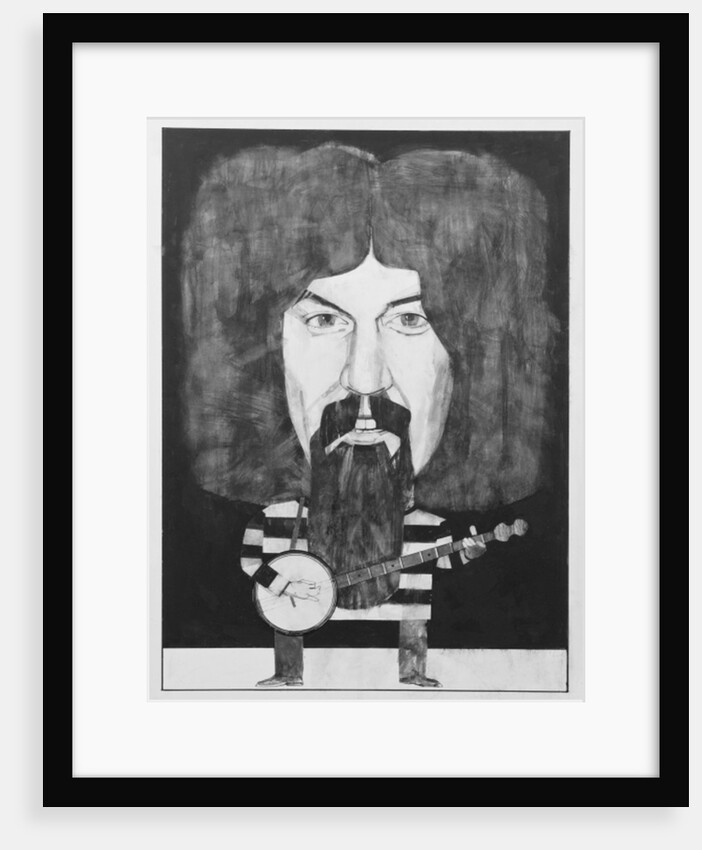 Portrait of Billy Connolly by Barry Fantoni