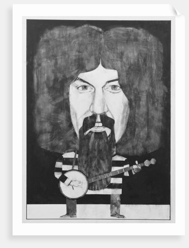 Portrait of Billy Connolly by Barry Fantoni