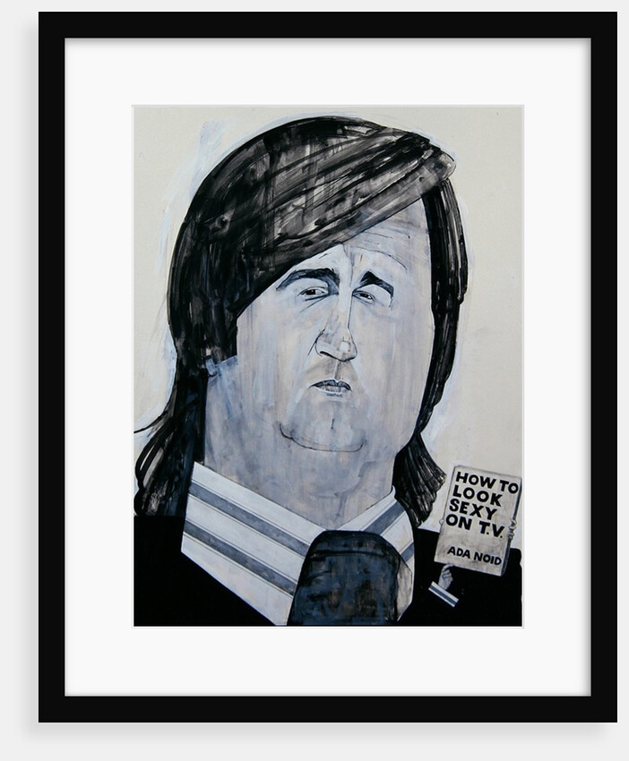 Portrait of Melvyn Bragg by Barry Fantoni