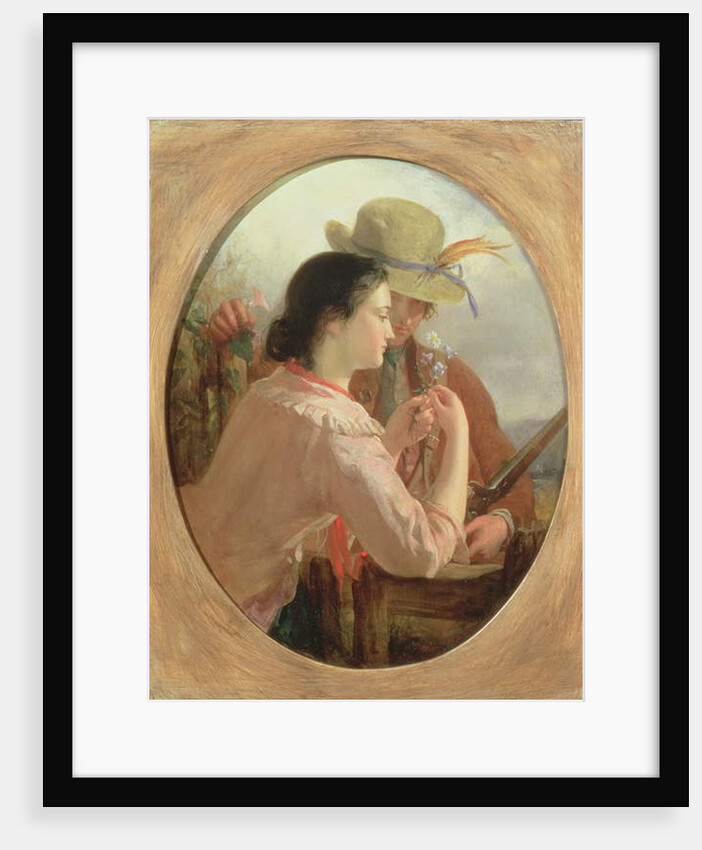 A Lover's Posy, 1846 by John Phillip