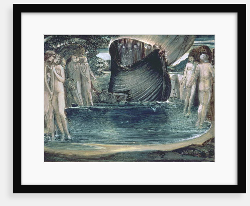 Design for 'The Sirens', 1890s, by Edward Coley Burne-Jones