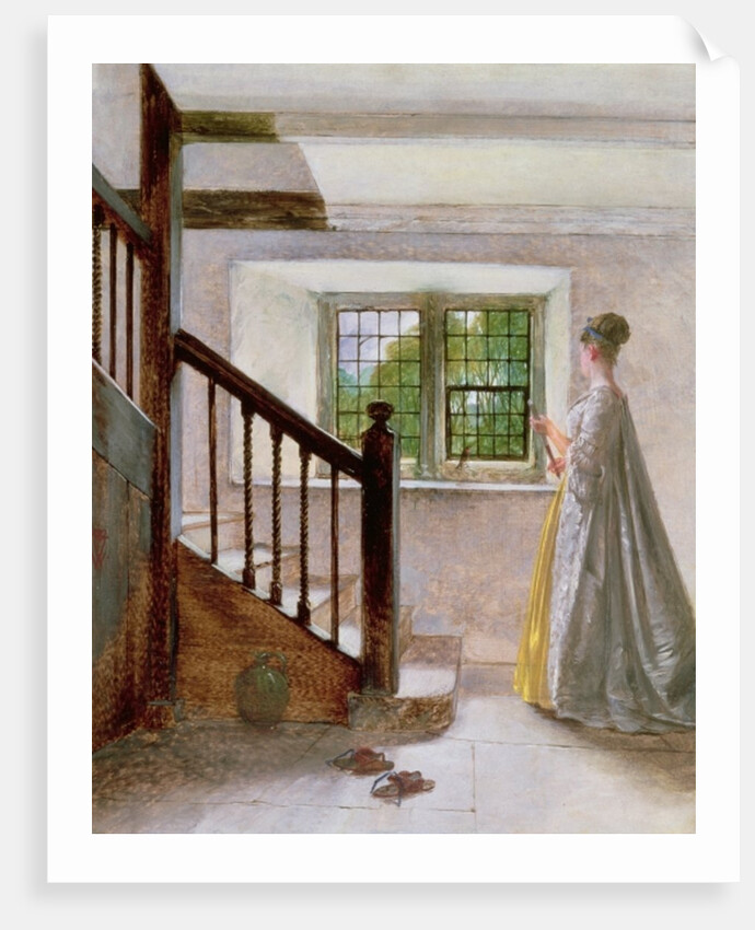 Interior at Haddon Hall, 19th century by William Fettes Douglas