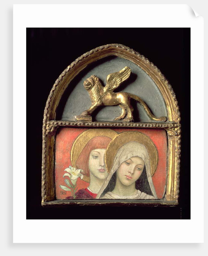 Hail Mary! c.1891 by Marianne Stokes