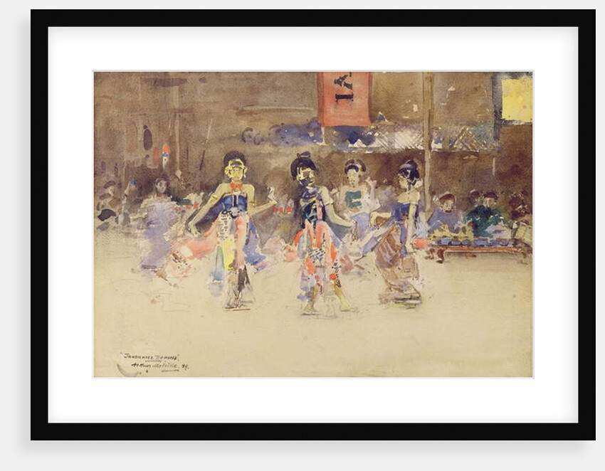 The Javanese Dancers, 1889 by Arthur Melville