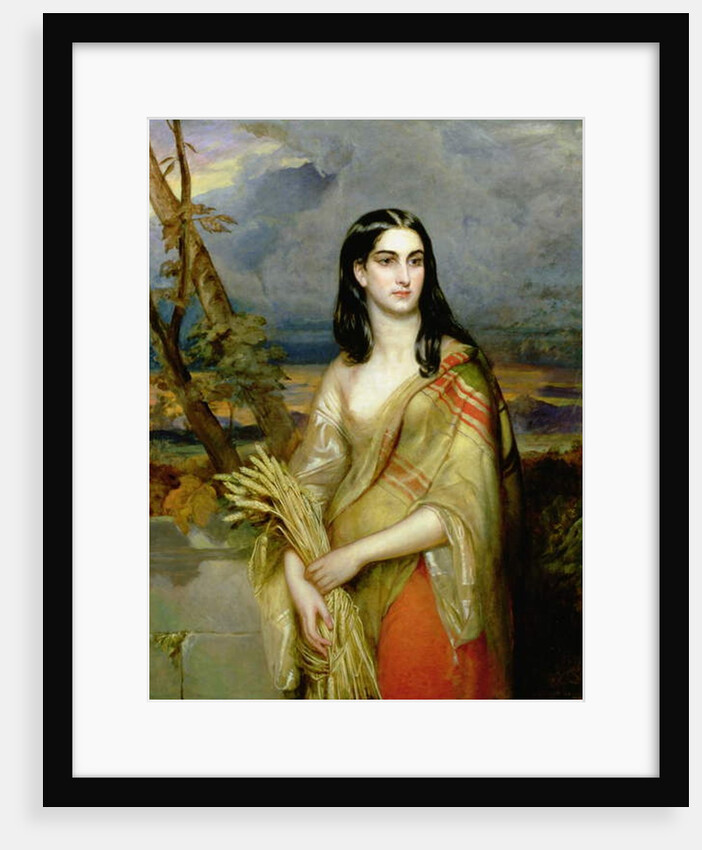 Ruth...Ruth II, 7-9, c.1842 by Robert Scott Lauder
