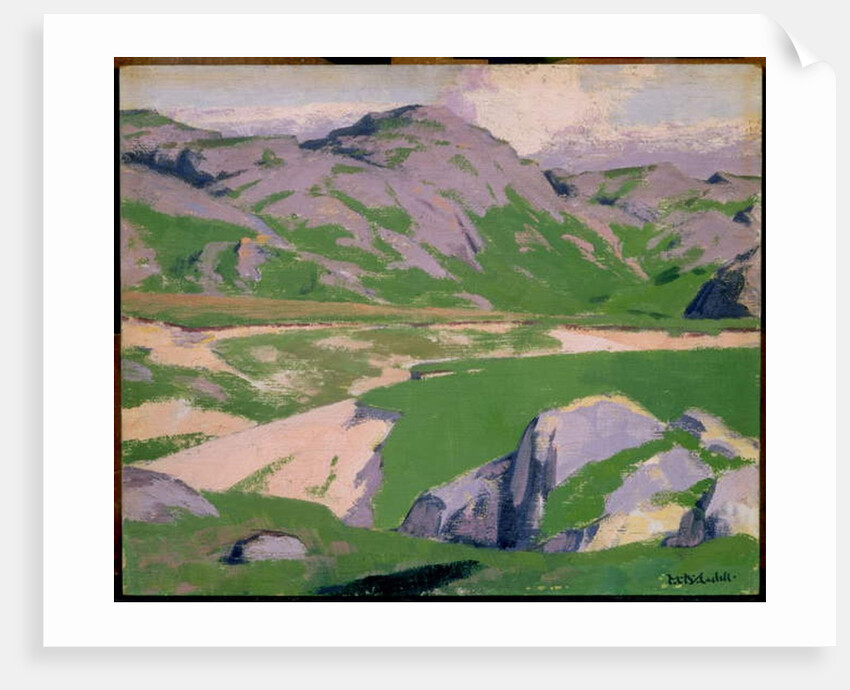 Lake and Mountains by Francis Campbell Boileau Cadell