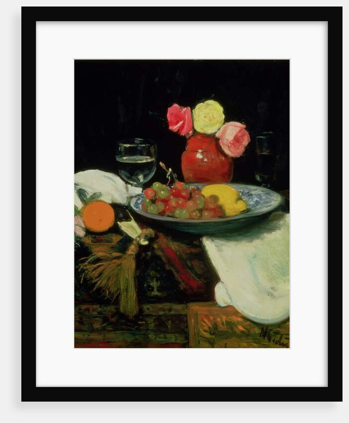 Still Life - Roses by George Leslie Hunter