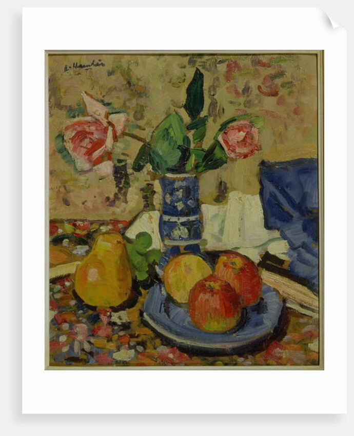 Apples, Pears and Roses by George Leslie Hunter