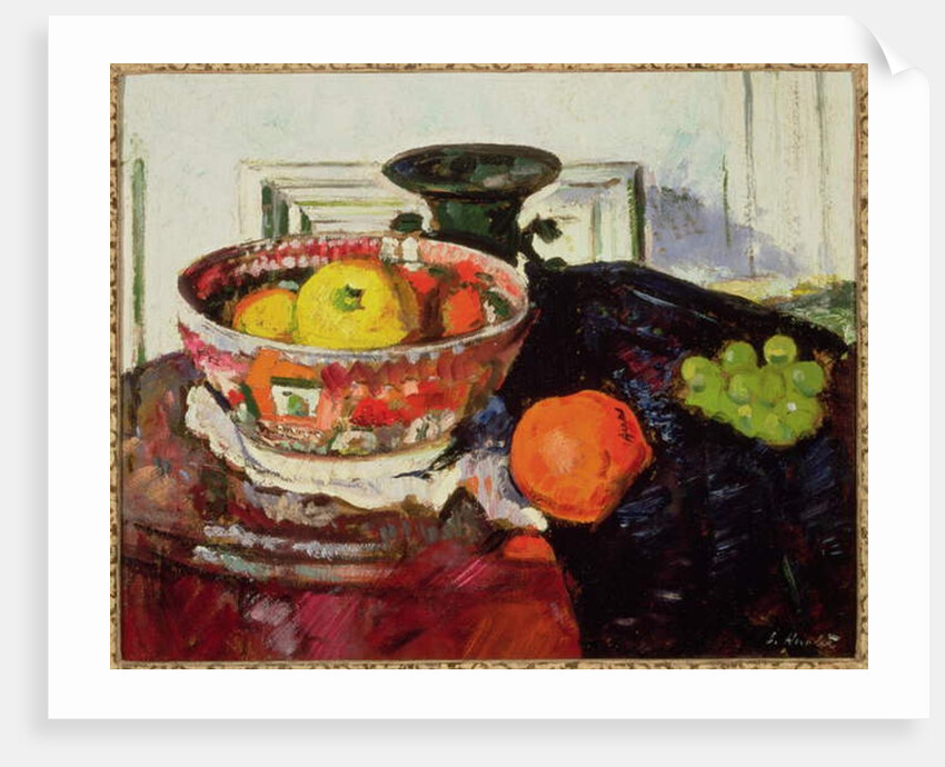 Still Life - Chinese Bowl by George Leslie Hunter