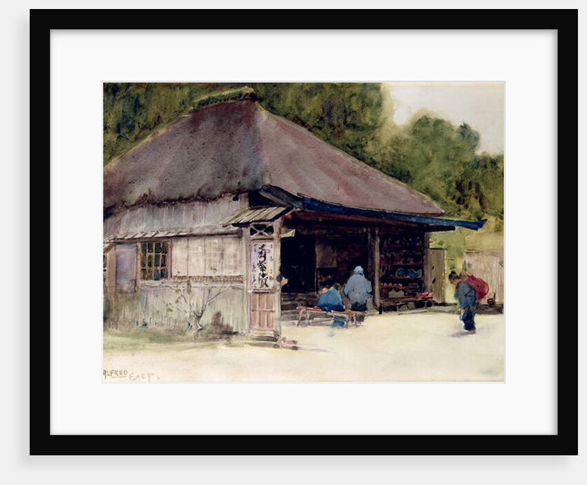Tea-House in the Village of Hakone, c.1889 by Alfred East