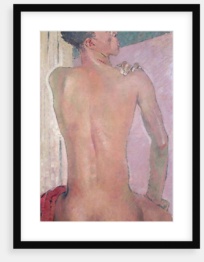 Back View of a Negro Sitting, 1937 by Glyn Warren Philpot
