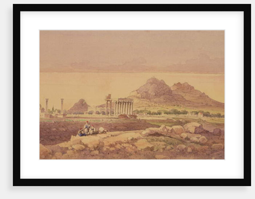 The Temple of Olympian Zeus, Athens by Joseph Schranz