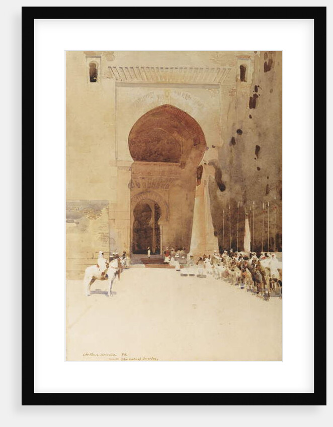 The Gates of Justice, 1890 by Arthur Melville