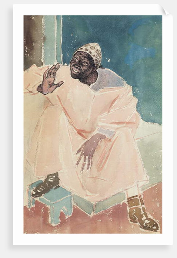 Seated Moroccan, 1936 by Glyn Warren Philpot