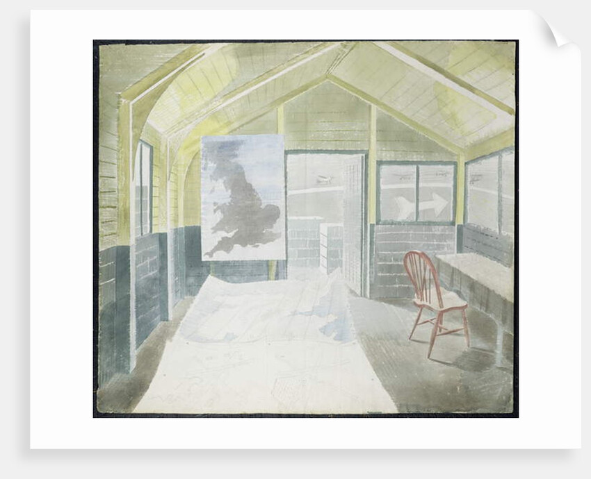 The Operations Room, c.1941-42 by Eric Ravilious
