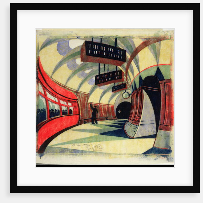 The Tube Train, c.1932 by Cyril Edward Power