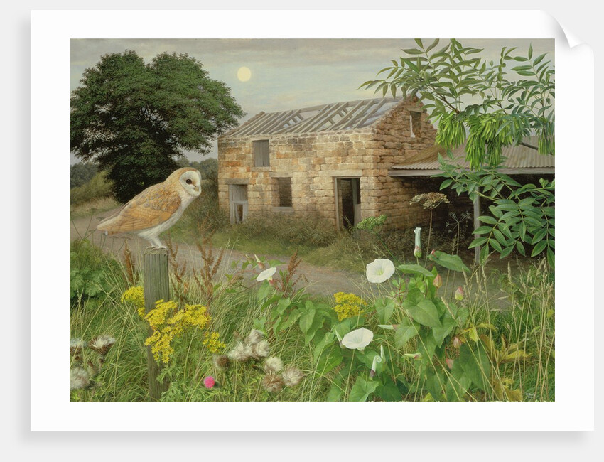 The Old Farm Buildings at Eccup, 2000 by Raymond Booth