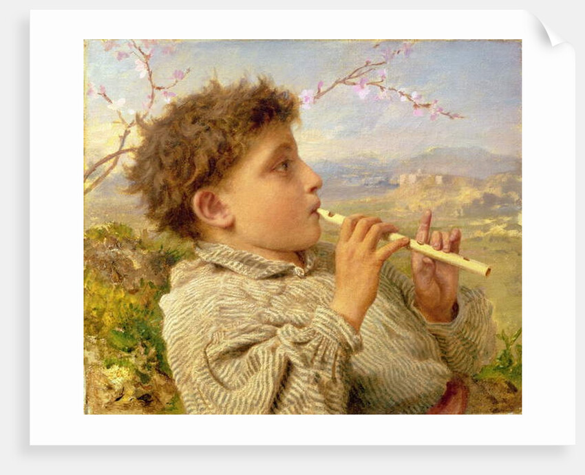 Shepherd Piper, 1881 by Sophie Anderson