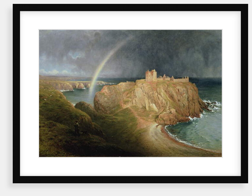 Dunnottar Castle, 1867 by Waller Hugh Paton