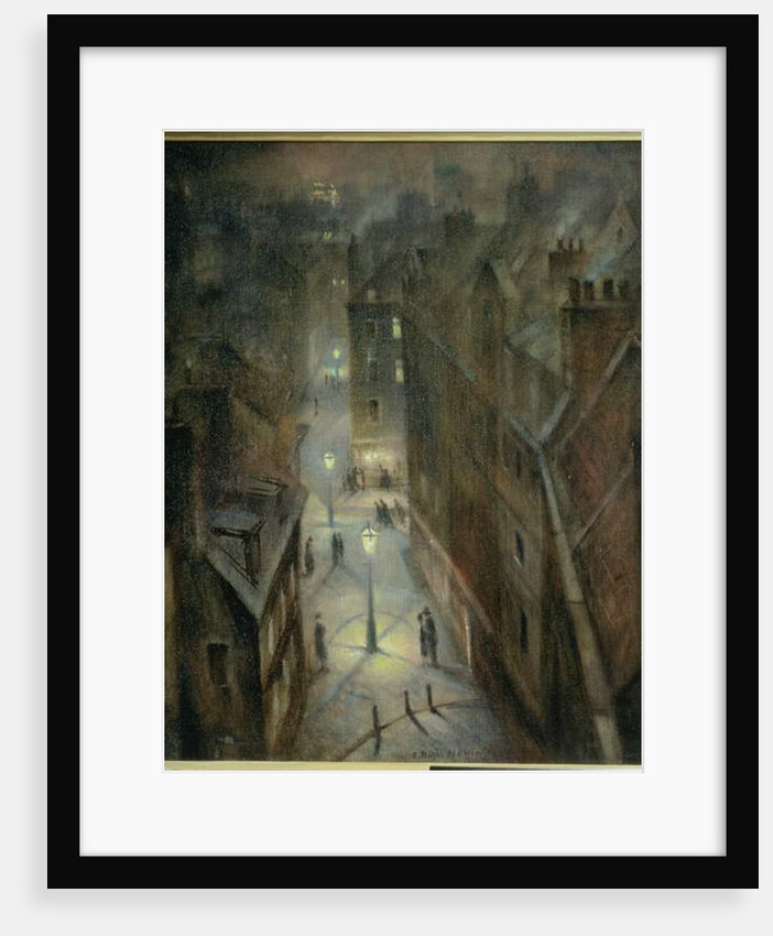 Soho Twilight, c.1924 by Christopher Richard Wynne Nevinson