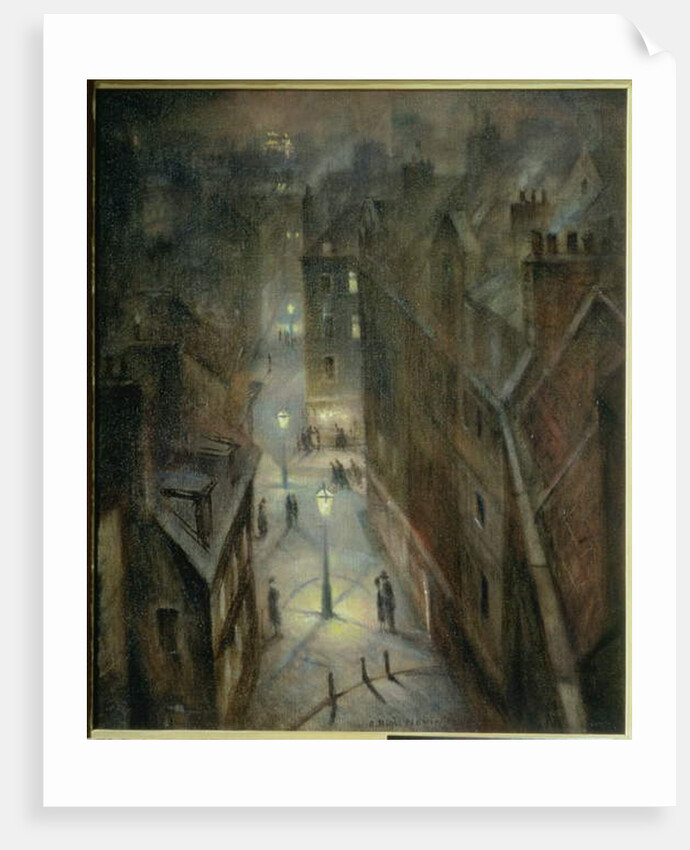 Soho Twilight, c.1924 by Christopher Richard Wynne Nevinson