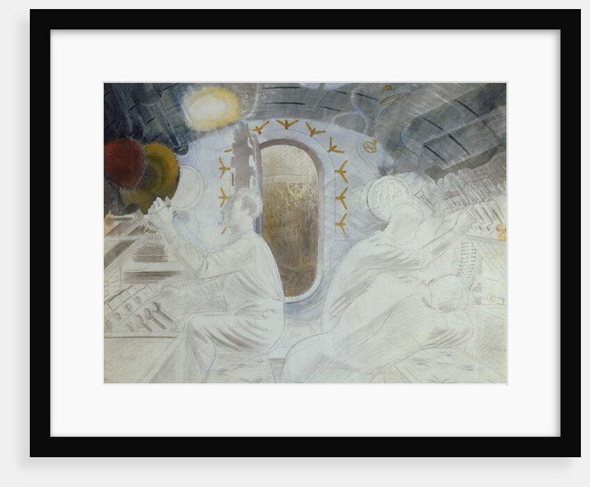 Working Controls when Submerged, c.1940 by Eric Ravilious