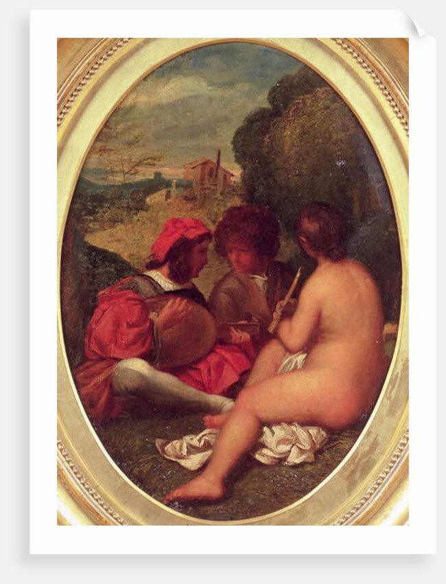 Le Concert Champetre, after Titian by William Etty