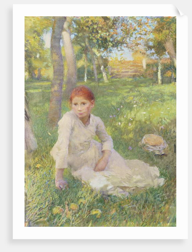 Idleness, 1891 by George Clausen