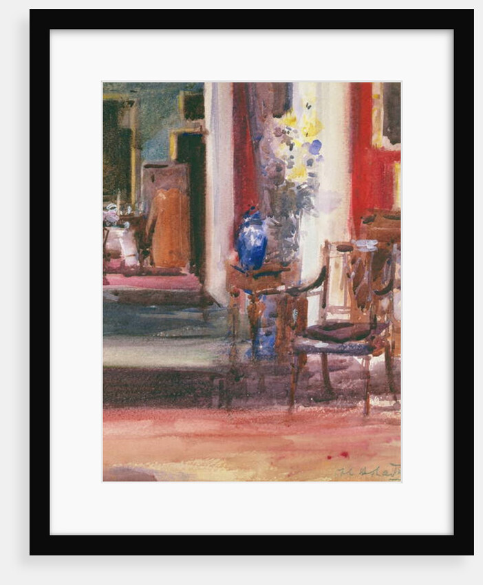 Interior of the Artist's House, Ainslie Place, Edinburgh by Francis Campbell Boileau Cadell