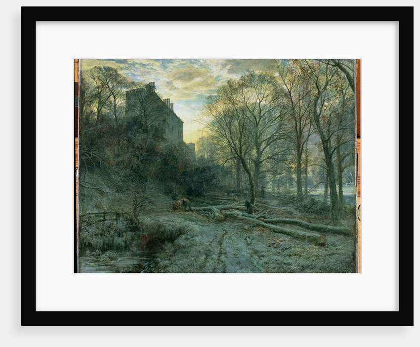 Winton House, East Lothian: a Frosty Morning, 1872 by Samuel Bough