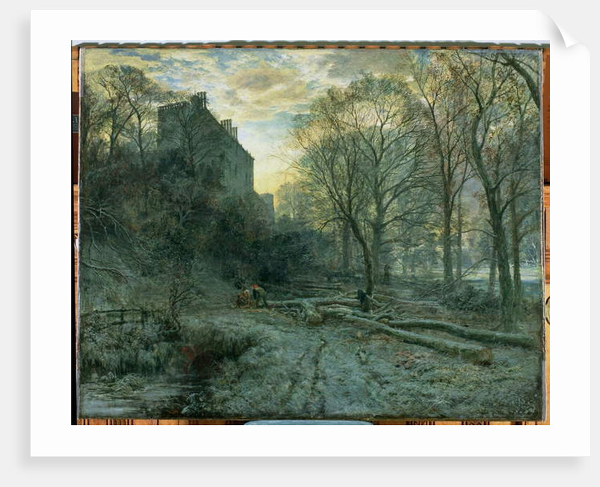 Winton House, East Lothian: a Frosty Morning, 1872 by Samuel Bough