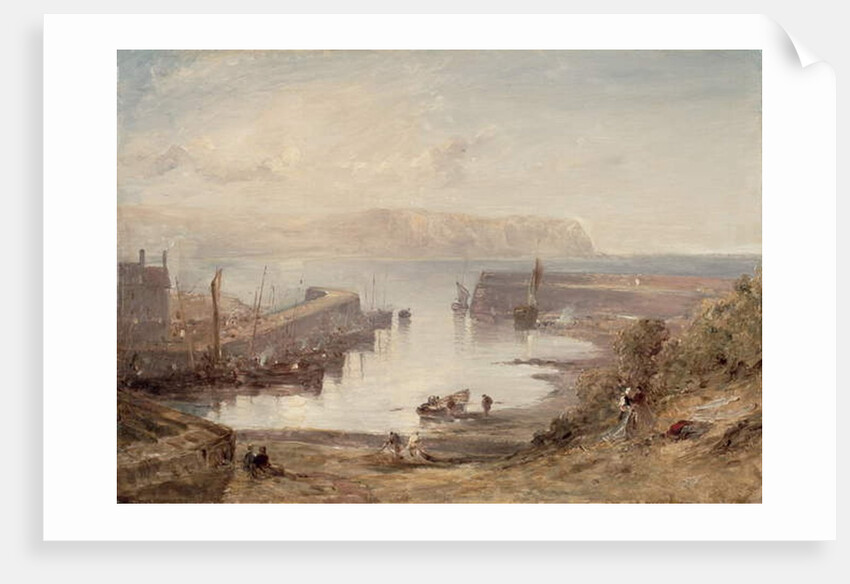 Eyemouth Harbour by Edmund Thornton Crawford