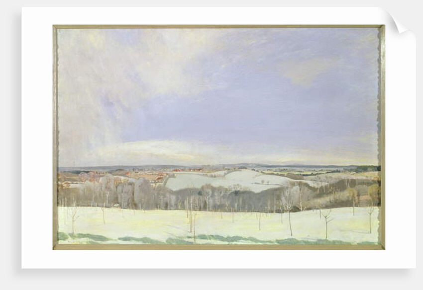 The Weald Winter by Charles Sims