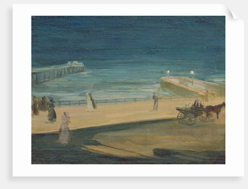 On the Pier, Brighton by Charles Edward Conder