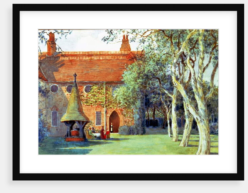 Tea at Red House, 1907 by Walter Crane