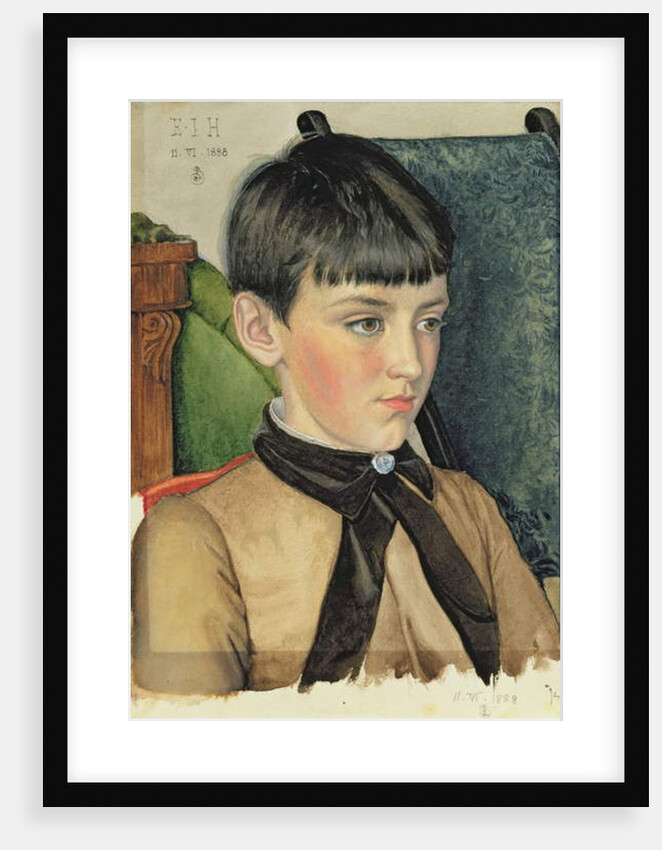 Portrait of Isabella Harlock, 1888 by Joseph Edward Southall