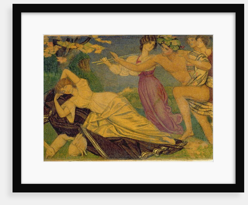 Study for Bacchus and Ariadne, c.1912 by Joseph Edward Southall
