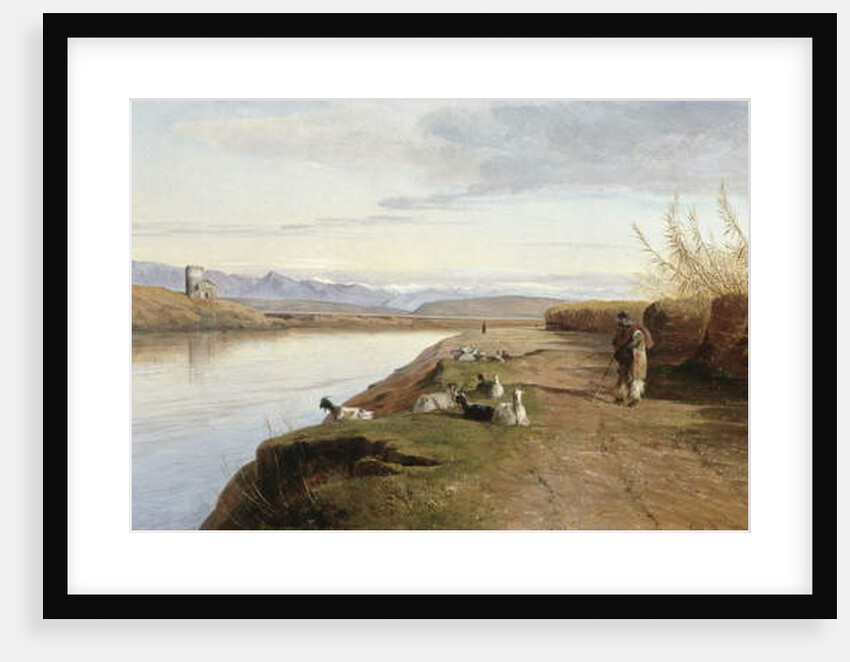 The Roman Campagna, 1860 by Edward Lear