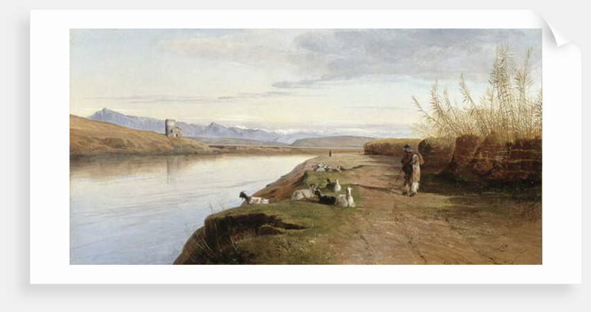 The Roman Campagna, 1860 by Edward Lear