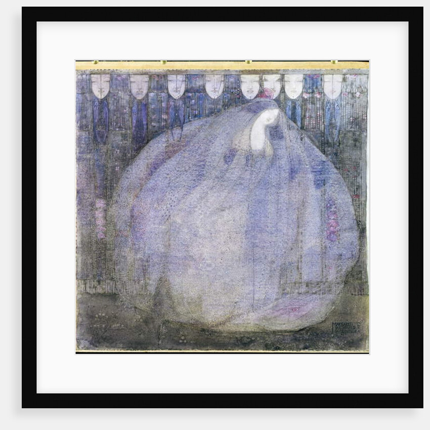Le jardin mystérieux, 1911 by Margaret MacDonald Mackintosh