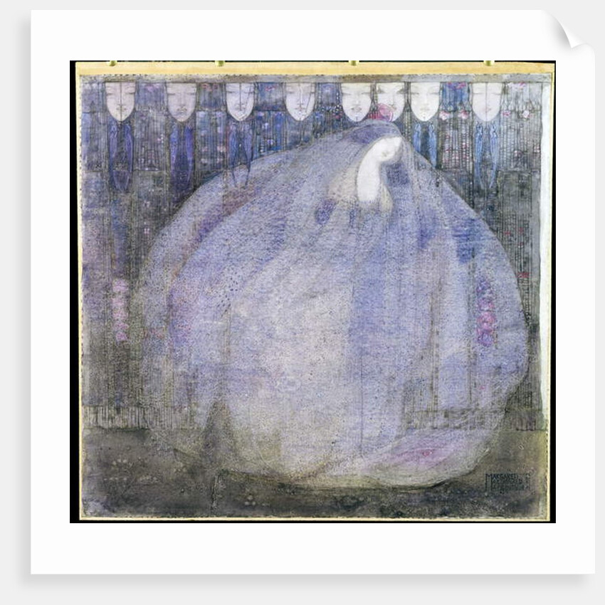 Le jardin mystérieux, 1911 by Margaret MacDonald Mackintosh
