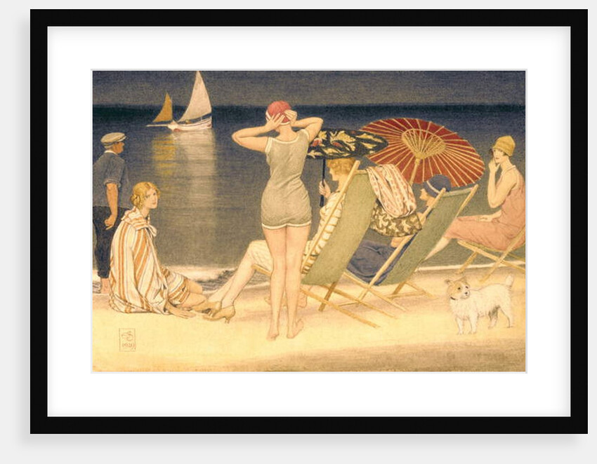 Parasols, 1929 by Joseph Edward Southall