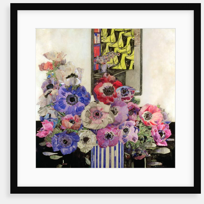 Anemones, c.1915-16 by Charles Rennie Mackintosh