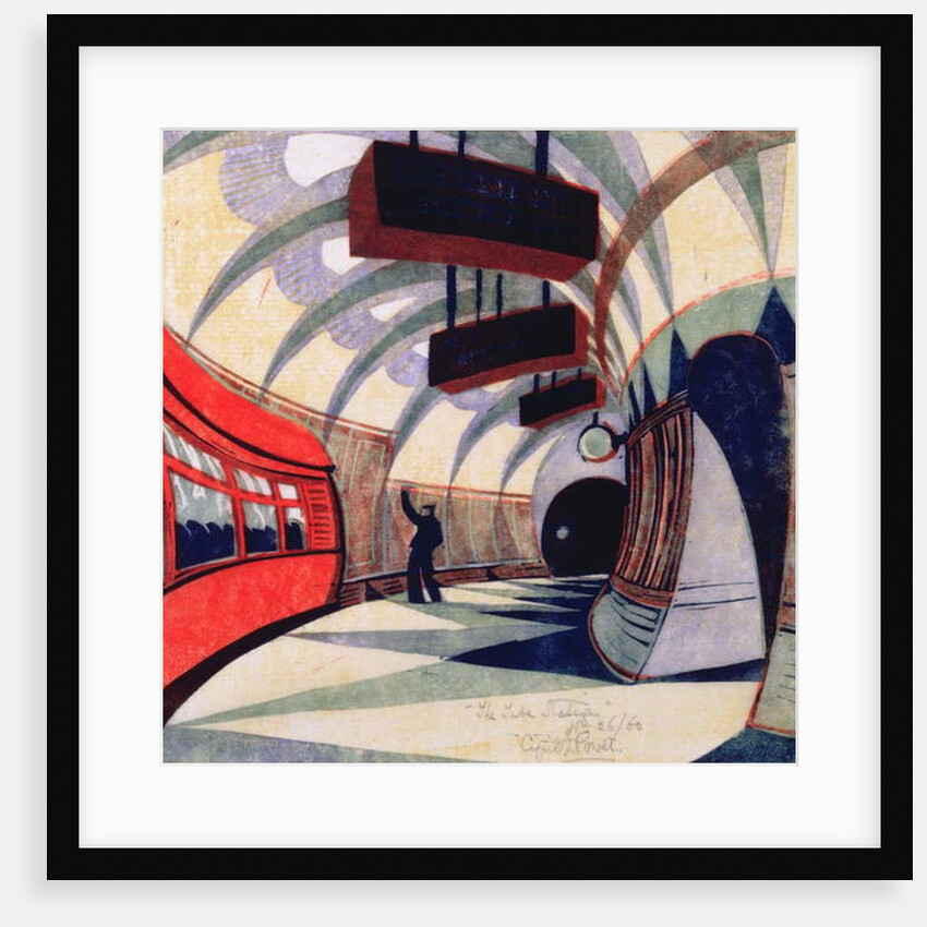 The Tube Train, c.1932 by Cyril Edward Power
