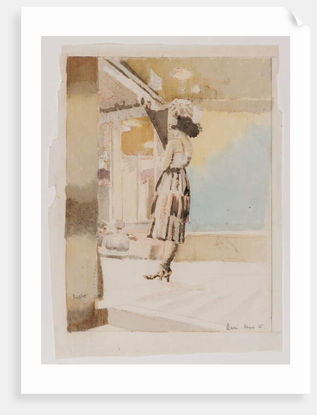 Quai Henri IV, 1920 by Walter Richard Sickert