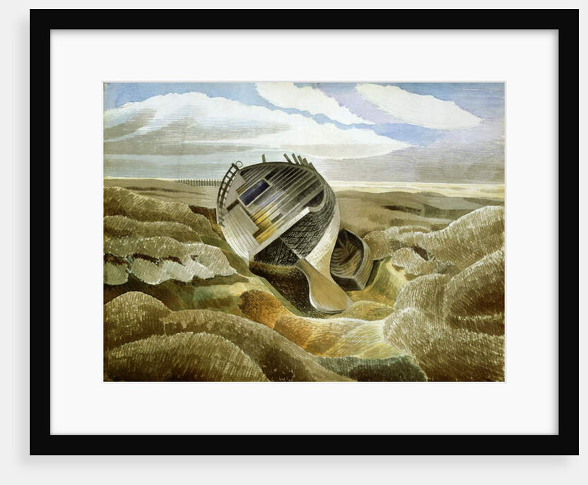 Salt Marsh, 1938 by Eric Ravilious