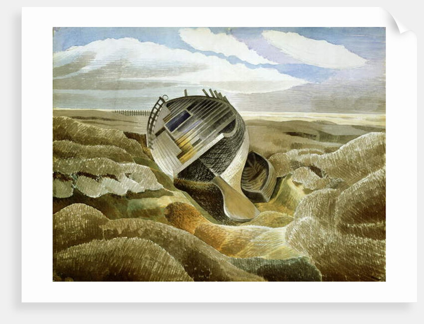 Salt Marsh, 1938 by Eric Ravilious